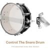 imageDrum Set Eastar 22 inch for Adults 5 Piece Full Size Drum Kit Junior Beginner with Pedal Cymbals Stands Stool and Sticks Mirror BlackEB0335