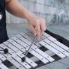 imageEastar Advanced 32 Note Glockenspiel Xylophone Bell Kit Beginner Students Percussion Kit with 8 Drum Practice Pad Adjustable Stand Glockenspiel Stick Drum Sticks and Carrying BagProfessional 32 Note