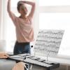 imageEastar Advanced 32 Note Glockenspiel Xylophone Bell Kit Beginner Students Percussion Kit with 8 Drum Practice Pad Adjustable Stand Glockenspiel Stick Drum Sticks and Carrying BagProfessional 32 Note