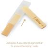 imageEastar Alto Saxophone Reeds Strength 30 Sax Reeds with Individual Case 10 Packs