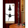 imageEastar B Flat Clarinet for Beginner Ebonite Clarinet Nickelplated with 2 Barrels 3 Reeds White Gloves Hard Case Cleaning Kt ECL300Beginner