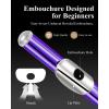 imageEastar Closed Hole 16 Keys Flute for Beginner Kids Student with Cleaning Kit Stand Case Gloves Tuning Rod Nickel EFL1Purple