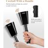 imageEastar Cow Bell with Handle 2 Pack Cowbells for Sporting Events 10 Inch Cowbells Noise Makers Cheering Bell for Football Games Stadiums Halloween Gifts Blackblack