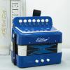 imageEastar Kids Accordion Toy Accordian Mini Musical Instruments 10 Keys Button for Child Children Kids Toddlers Beginners Whiteblue