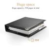 imageEastar Leather Sheet Music Folder Black 3 Rings Binder 135quot x 105quot Piano Music Choir Book with Elastic Hand Strap for15 Pockets for Sheets A4 New Version ESMF1