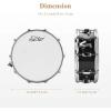 imageEastar Snare Drum Set with Drum Sticksfor Beginners with Drum Stand Mute Pad Snare Drum Bag Drum Key 14quotX 55quot Starry BlueBlack