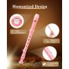 imageEastar Soprano Recorder Instrument for Kids Beginner German Fingering C Key 3 Piece with Cleaning Kit Thumb Rest Cotton Bag Fingering Chart ERS21GSB Sky Blue SchoolApprovedLight Pink