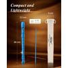 imageEastar Soprano Recorder Instrument for Kids Beginner German Fingering C Key 3 Piece with Cleaning Kit Thumb Rest Cotton Bag Fingering Chart ERS21GSB Sky Blue SchoolApprovedBlue