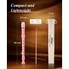 imageEastar Soprano Recorder Instrument for Kids Beginner German Fingering C Key 3 Piece with Cleaning Kit Thumb Rest Cotton Bag Fingering Chart ERS21GSB Sky Blue SchoolApprovedLight Pink