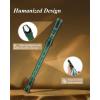 imageEastar Soprano Recorder Instrument for Kids Beginner German Fingering C Key 3 Piece with Cleaning Kit Thumb Rest Cotton Bag Fingering Chart ERS21GSB Sky Blue SchoolApprovedGreen