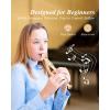 imageEastar Soprano Recorder Set of 2 Baroque German Fingering C Key Recorder Instrument for Kids Beginners 3 Piece with Cleaning Kit Thumb Rest Cotton Bag Fingering Chart ERS22B SchoolApproved