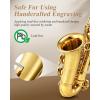 imageEastar Student Alto Saxophone E Flat for Beginner Sax Full Kit with Carrying Case Mouthpiece Straps Reeds Stand Golden Lacquer ASGolden
