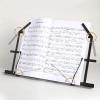 imageEastar Tabletop Music Stand for Sheet Music ESMF3 Table Top Desktop Book Stand Folding Portable Sheet Music Stand Adjustable Travel Music Holder Lightweight with Carrying Bag Black