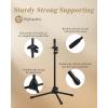 imageEastar TenorBass Trombone Stand Holder Heavyduty Portable Adjustable Stand Bracket Set with Carrying Bag Black EST002