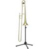 imageEastar TenorBass Trombone Stand Holder Heavyduty Portable Adjustable Stand Bracket Set with Carrying Bag Black EST002
