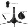 imageEastar Trumpet Stand Portable Trumpet Holder Foldable Metal 5Legs Stand for Brass Instruments EST001