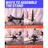 imageEastar Trumpet Stand Portable Trumpet Holder Foldable Metal 5Legs Stand for Brass Instruments EST001