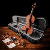 imageEastar Violin 44 Full Size for Adults Violin Set for Beginners with Hard Case Rosin Shoulder Rest Bow and Extra Strings Imprinted Finger Guide on Fingerboard EVA2Matte