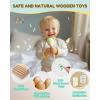 imageMontessori Musical Instruments for Toddlers Wooden Musical Toys for Kids 3 Eastar Kido Percussion Instruments Set for Boys Girls Preschool Educational Toys with Storage Bag Christmas Birthday KW1