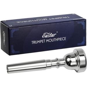 imageEastar Silver Plated Bb 3c Trumpet Mouthpiece 3c