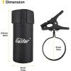 imageEastar Drumstick Holder Drum Sticks Holder for Drum Set Clamp On Large Capacity Clip on Drum Stick Holder Bag Container for Multi Pair Up to 12 Pairs EST007A
