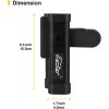 imageEastar Drumstick Holder EST007B Drum Sticks Holder Floor for Drum Set Clamp On Drum Stick Holder Clip on Depot for 2 Pairs