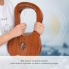 imageDonner Lyre Harp 7 Metal Strings Mahogany Body and Bone Saddle DLH001 Lyre Harp for Beginner Kids with Tuning Wrench Spare String Set Black Gig Bag Manual Ancient Greece Style10 Strings