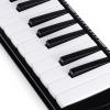 imageEastar 32 Key Melodica Instrument Keyboard Soprano Air Piano with 2 Double Mouthpieces Tube Carrying Bag Black37 Key