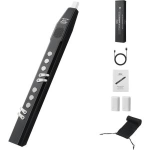 imageEastar Digital Woodwind Electric Saxophone for Beginners 27 Tones Silent Practice HiFi Speaker Adjustable Airflow Reverb Effect Rechargeable Battery MIDI BT Support EDA100